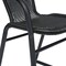Flash Furniture Lila Commercial Grade Indoor-Outdoor PE Rattan Restaurant Barstool with Black Aluminum Frame and Footrest in Black SDA-AD632032R-BK-GG - alternate 7